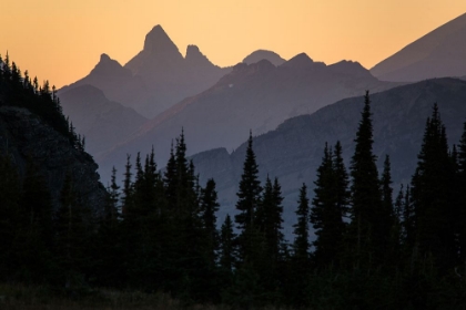 Picture of STONEY INDIAN PEAKS AT SUNSET