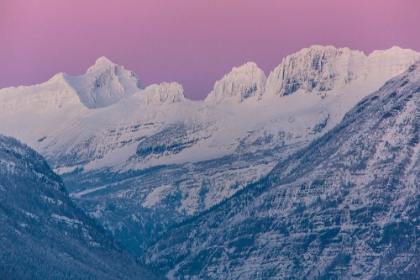 Picture of SUNSET IN THE MOUNTAINS