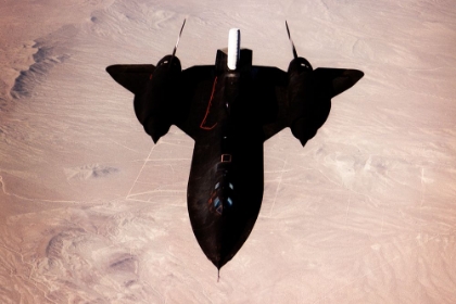 Picture of SR-71 BLACKBIRD MAIDEN FLIGHT 1964