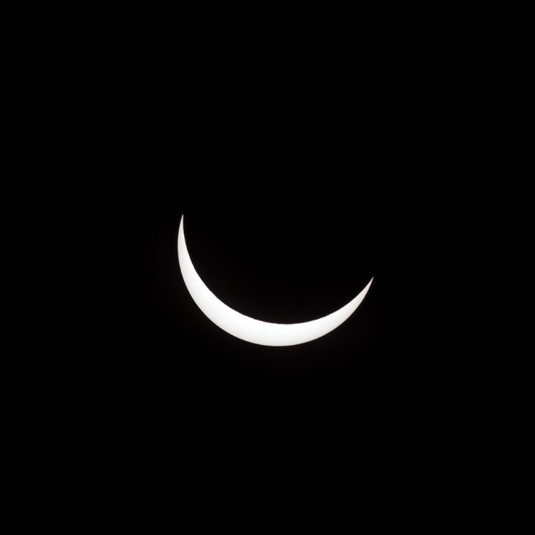 Picture of A PARTIAL ECLIPSE ON FLORIDAS SPACE COAST