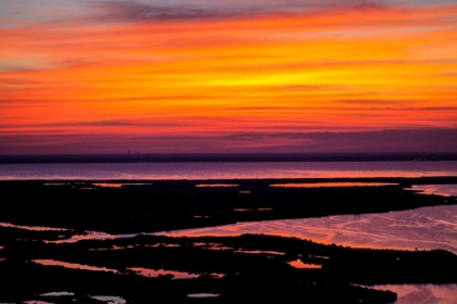 Picture of A PERFECT SUNSET OVER KENNEDY SPACE CENTER