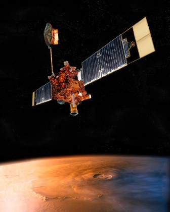 Picture of ARTISTS CONCEPT OF MARS GLOBAL SURVEYOR