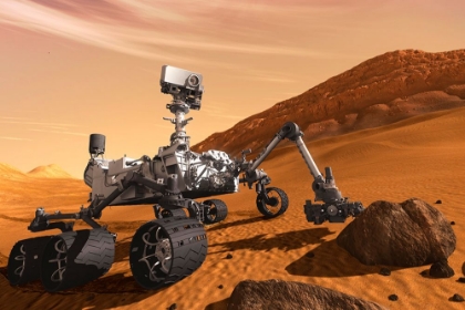 Picture of ARTIST CONCEPT OF MARS SCIENCE LABORATORY CURIOSITY ROVER