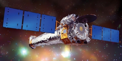 Picture of ARTIST ILLUSTRATION OF THE CHANDRA X-RAY OBSERVATORY