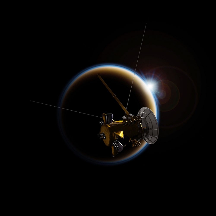 Picture of ARTIST IMPRESSION OF CASSINI SPACECRAFT