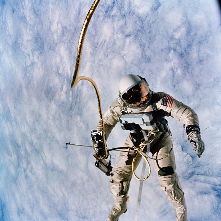 Picture of ASTRONAUT EDWARD H. WHITE II PILOT FOR THE GEMINI-TITAN 4