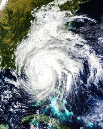 Picture of HURRICANE MATTHEW VIEWED FROM SPACE