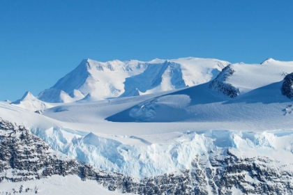 Picture of ICE ON THE ELLSWORTH RANGE IN ANTARCTICA