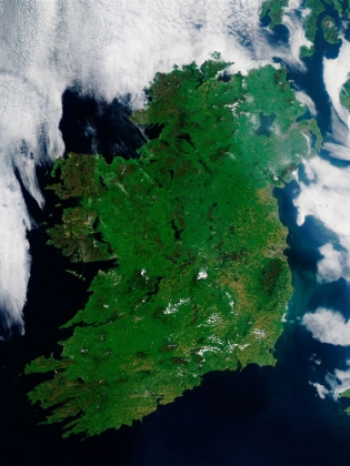 Picture of IRELAND VIEWED FROM SPACE