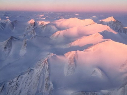 Picture of MOUNTAIN TOPS IN ELLESMERE ISLAND - CANADIAN ARCTIC ARCHIPELAGO