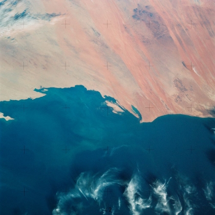 Picture of NORTHERN HALF OF MAURITANIAS ATLANTIC COAST FROM SKYLAB