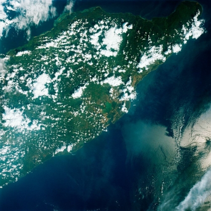 Picture of ORIENTE PROVINCE - EASTERN END OF CUBA VIEWED FROM SPACE
