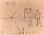 Picture of PIONEER 10S FAMOUS PIONEER PLAQUE