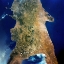 Picture of SOUTHERN ITALY INCLUDING NAPLES AND MOUNT VESUVIUS FROM SPACE