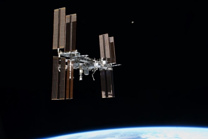 Picture of THE ISS PHOTOGRAPHED FROM THE SPACE SHUTTLE ATLANTIS STS-135