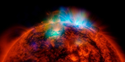 Picture of SUN SHINES IN HIGH-ENERGY X-RAYS