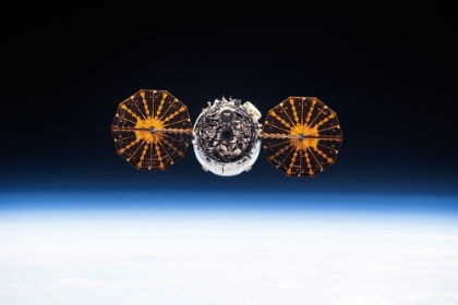 Picture of THE CYGNUS SPACECRAFT IN COLOR