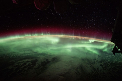 Picture of THE EARTHS AURORA FROM THE INTERNATIONAL SPACE STATION - 2017