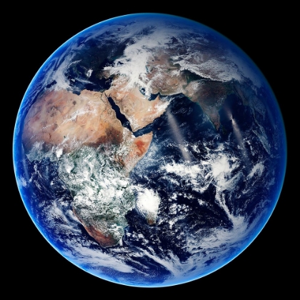 Picture of THE EASTERN HEMISPHERE OF EARTH