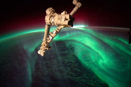 Picture of ISS CREW RECORDING OF AURORA AUSTRALIS - ALSO KNOWN AS THE SOUTHERN LIGHTS 2012