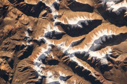 Picture of THE HIMALAYAS FROM THE INTERNATIONAL SPACE STATION