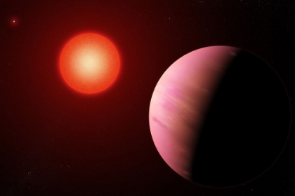 Picture of ARTIST ILLUSTRATION OF THE PLANET K2-288BB SLIGHTLY SMALLER THAN NEPTUNE