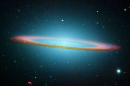 Picture of THE SOMBRERO GALAXY FROM HUBBLE