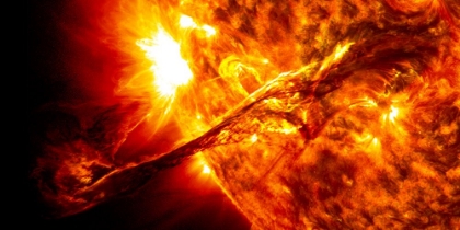 Picture of THIS IMAGE WAS CAPTURED BY NASAS SOLAR DYNAMICS OBSERVATORY (SDO)