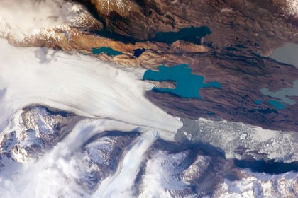 Picture of UPSALA GLACIER - ARGENTINA FROM SPACE