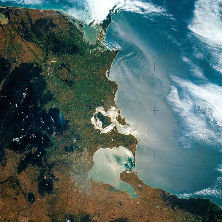 Picture of VIEW OF MELBOURNE - AUSTRALIA AS SEEN FROM THE SKYLAB SPACE STATION