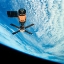 Picture of VIEW OF SKYLAB SPACE STATION CLUSTER IN EARTH ORBIT