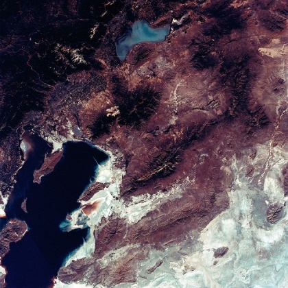 Picture of SALT LAKE CITY - UTAH AREA FROM SPACE
