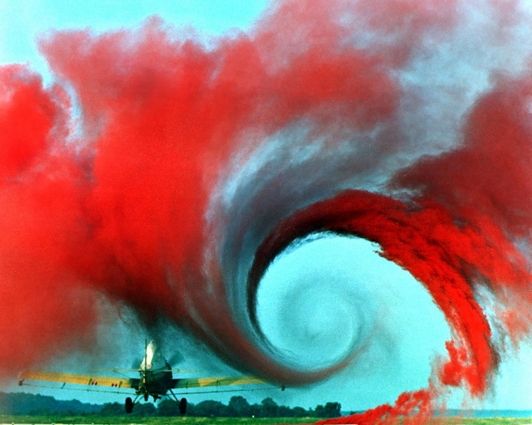 Picture of WAKE VORTEX STUDY AT WALLOPS ISLAND