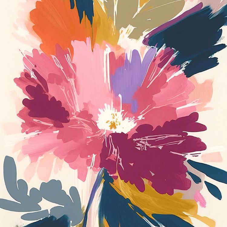 Picture of IMPASTO FLOWER I