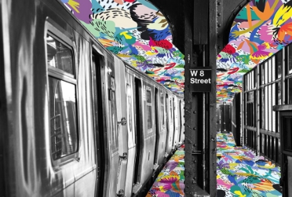 Picture of FLORAL SUBWAY