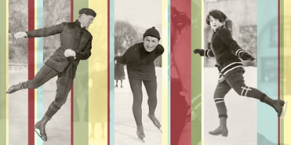 Picture of VINTAGE ICE SKATING