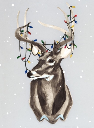Picture of CHRISTMAS DEER WITH LIGHTS
