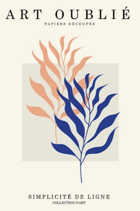 Picture of ORANGE AND BLUE LEAVES