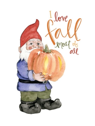 Picture of I LOVE FALL GNOME