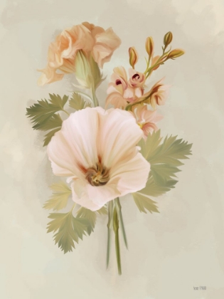 Picture of PEACH CARNATIONS I