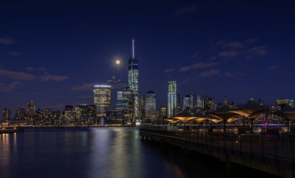 Picture of MOONLIGHT OVER LOWER MANHATTAN