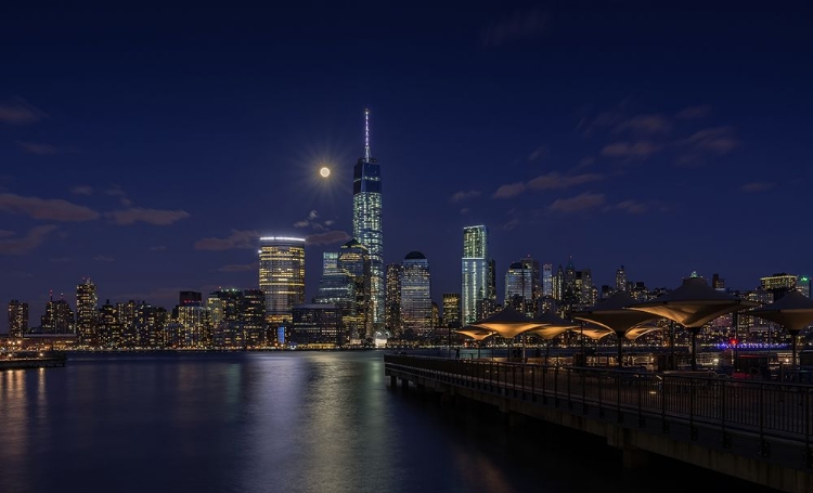 Picture of MOONLIGHT OVER LOWER MANHATTAN