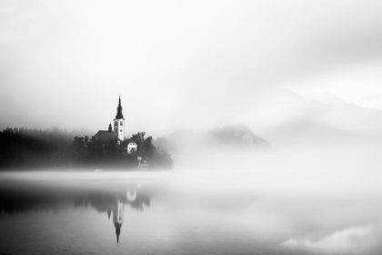 Picture of SUNRISE AT LAKE BLED