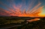 Picture of SUNSET OVER PORCUPINE MOUNTAINS