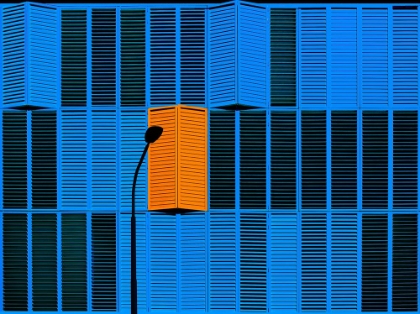 Picture of BLUE AND ORANGE