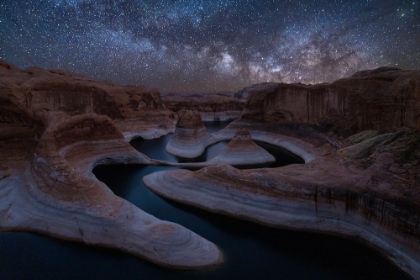 Picture of REFLECTION CANYON AT NIGHT