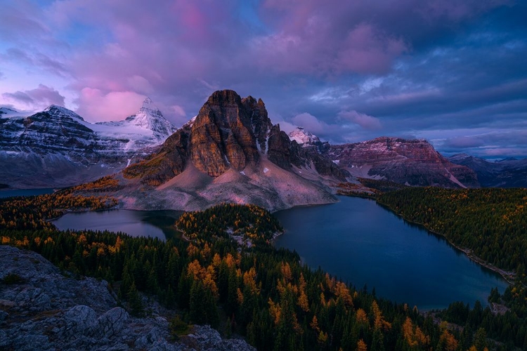 Picture of SUNRISE AT MT. ASSINIBOINE