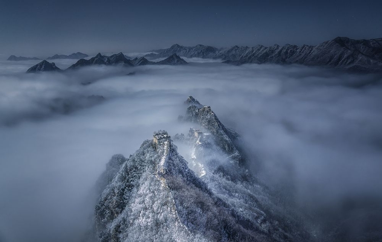 Picture of SEA OF CLOUDS ON THE JIAN KOU GREAT WALL