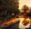 Picture of WHEN NATURE PAINTS WITH LIGHT I