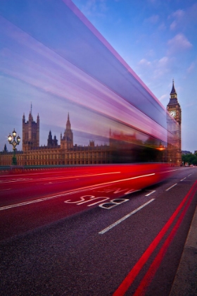 Picture of LONDON BIG BEN BUS LANE